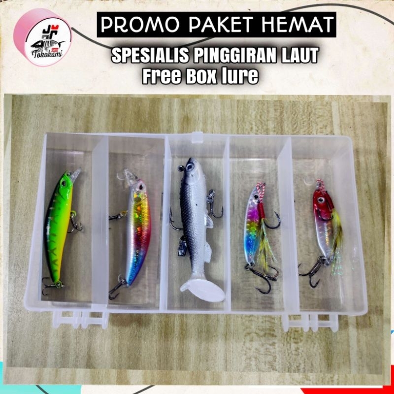 URE MINNOW & METAL JIG Gratis Box