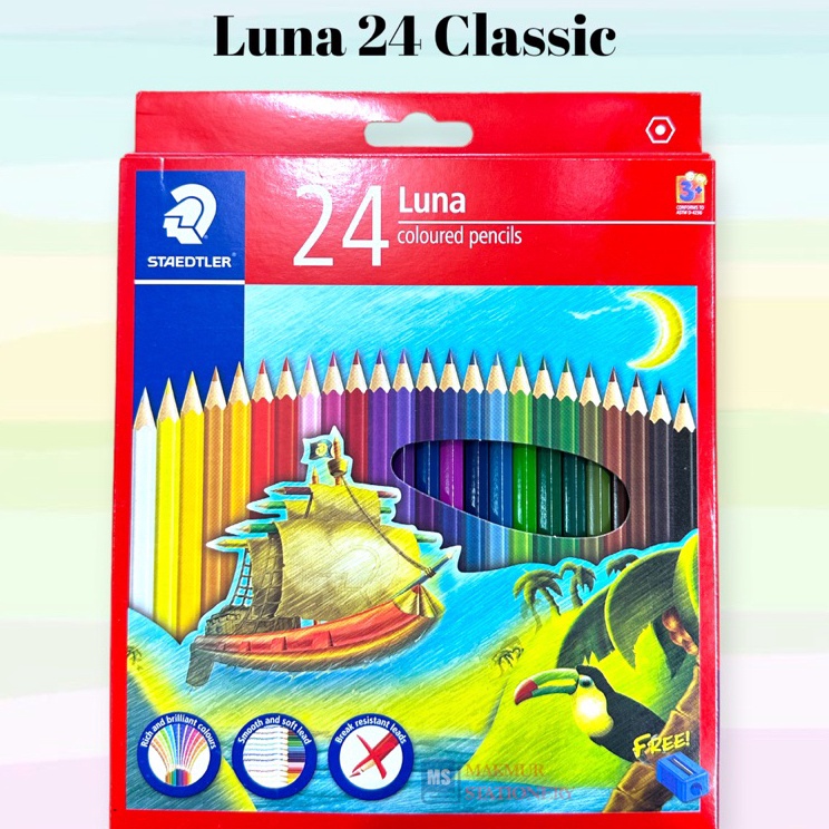 

Terkini Pensil Warna Staedler Luna Panjang 24 Classic
