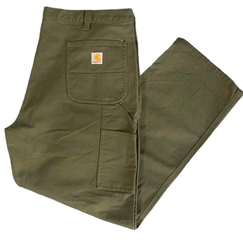 Carpenter Carhartt Green Olive Size 38