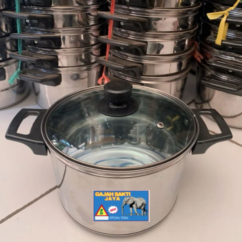 PANCI SAYUR TUTUP KACA UKURAN 20CM