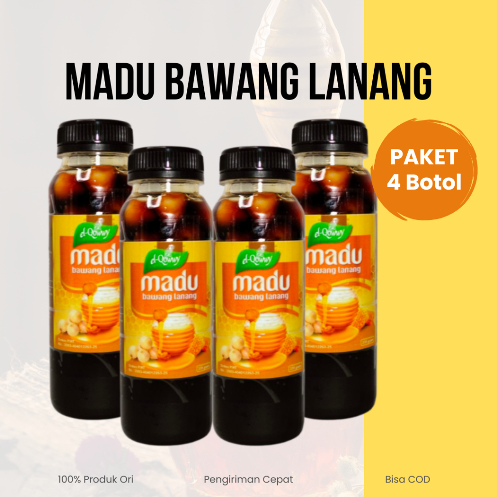 

Madu Bawang Lanang El-Qowwy - Bawang Putih Tunggal Atasi Kolesterol Darah Tinggi Penambah Stamina Imun