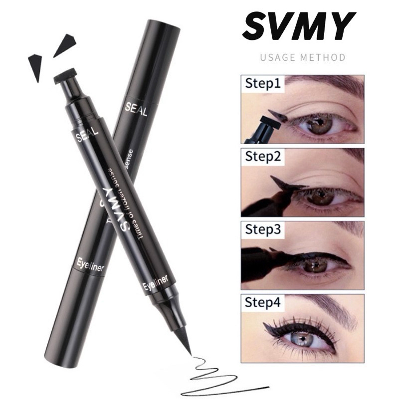 LAMEILA SVMY Times Of Frozen Sense Eyeliner Stamp Eyeliner Waterproof