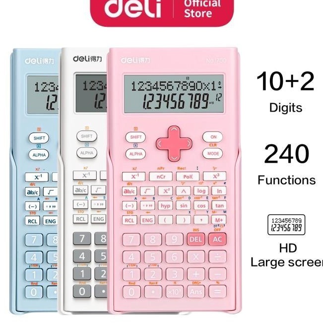 

Kalkulator Deli scientific 17
