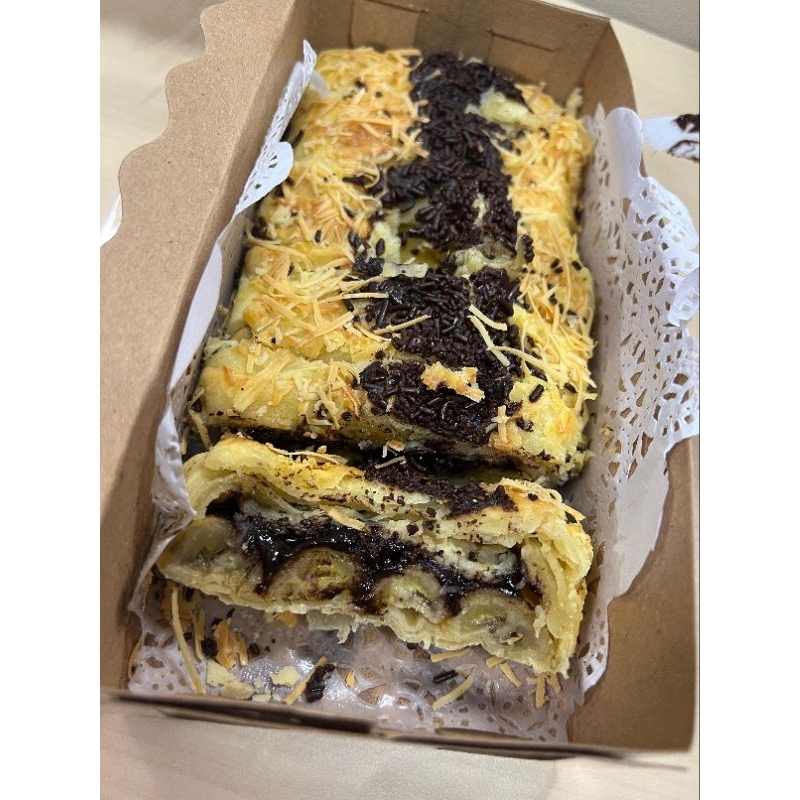 

STRUDEL PISANG COKELAT KEJU