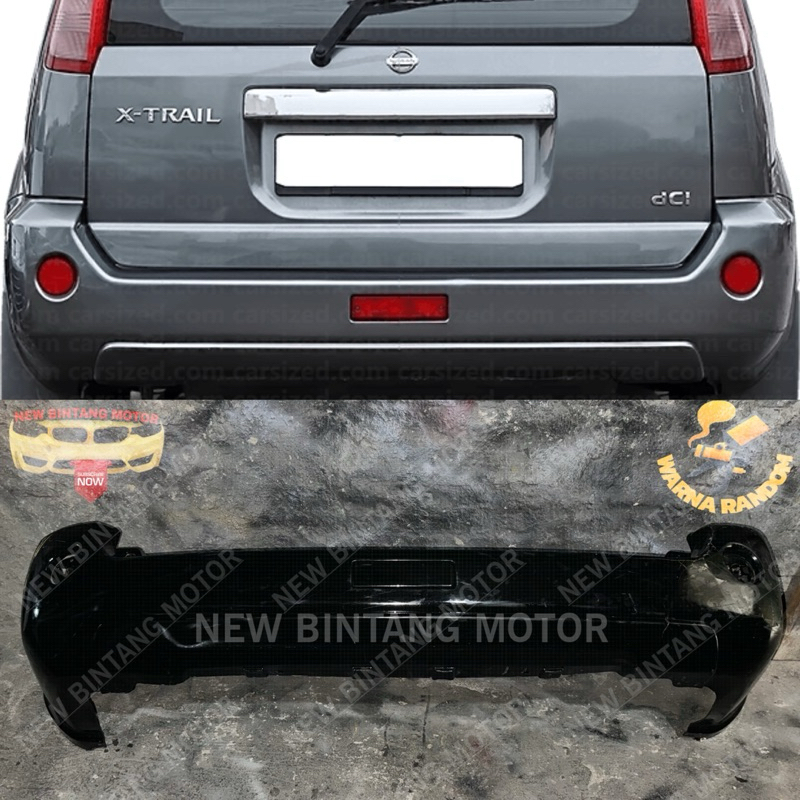 Bumper belakang nissan xtrail x trail T30 2005 2007 original