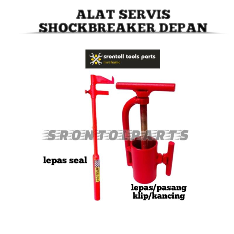Paket murah treker treker shock depan motor bebek matic buka lepas seal sil shock depan universal se