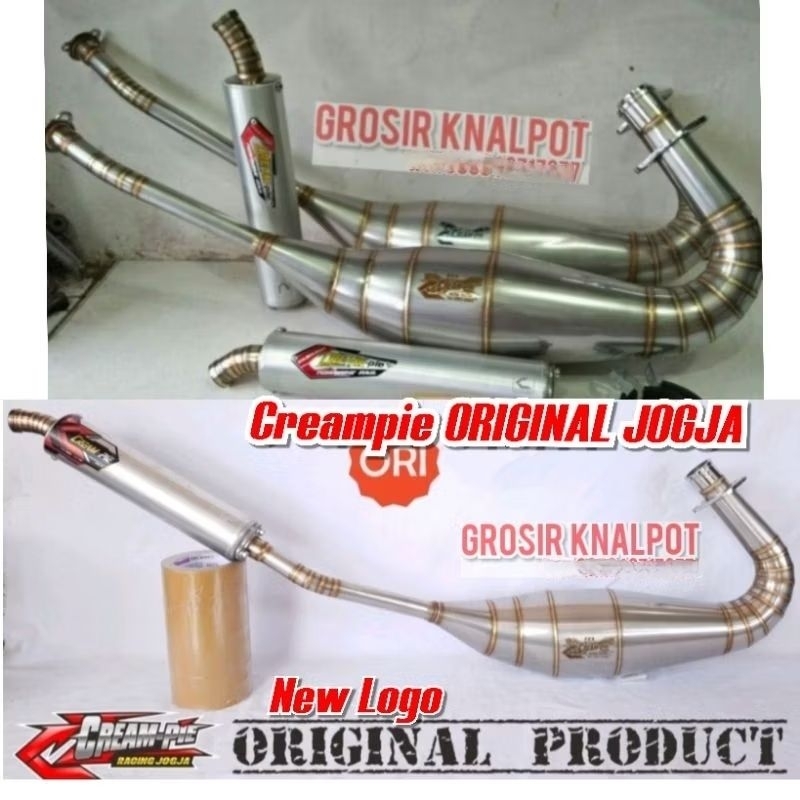 Knalpot Creampie Zz1 Stainles leher C ORIGINAL Jogja Yogyakarta Kawasaki Ninja R RR SS ZX KR KRR New
