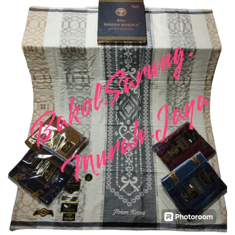 Sarung Pohon Kurma Continental Motif Songket terbaru termurah trlaris