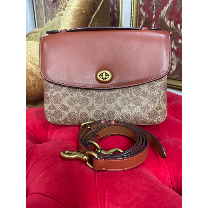 Preloved Coach cassie tanrust