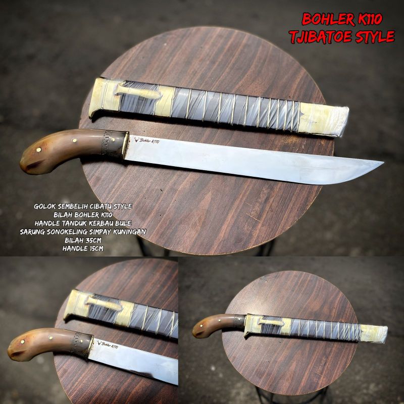 Alat Potong Sembelih Hewan Bohler K110 Cibatu Style Simpay