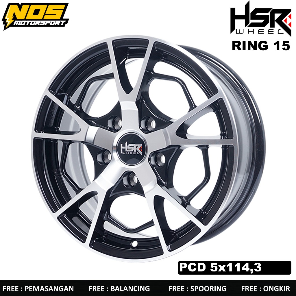 Velg mobil ertiga, baleno, grandmax, hsr eximius ring 15 lubang 5
