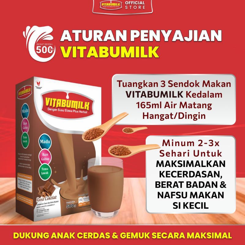 

VITABUMILK SUSU KAMBING UNTUK KECERDASAN ANAK 100% ASLI 500gram