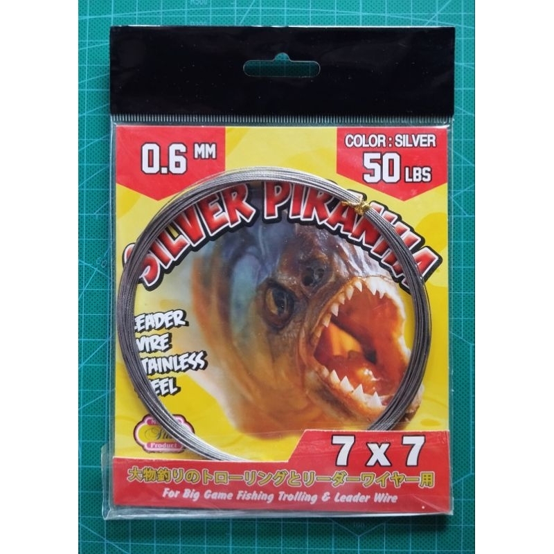 NEKLIN KAWAT BERSERAT 7×7--NEKLIN ASSIT--NEKLIN KAWAT SELING--NEKLIN FIRANHA 7×7 PANJANG 10 METER