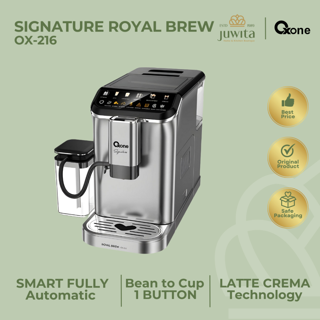 Mesin Kopi Royal Brew Oxone OX216 Automatic Coffee Machine Mesin Kopi