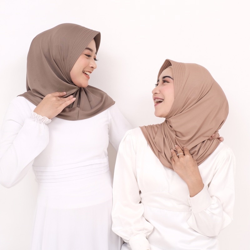 Jilbab Sport / Jilbab Instan / Bergo Hamidah / Hijab Sport / Hijab Bergo / Jilbab Bergo Instan Size 