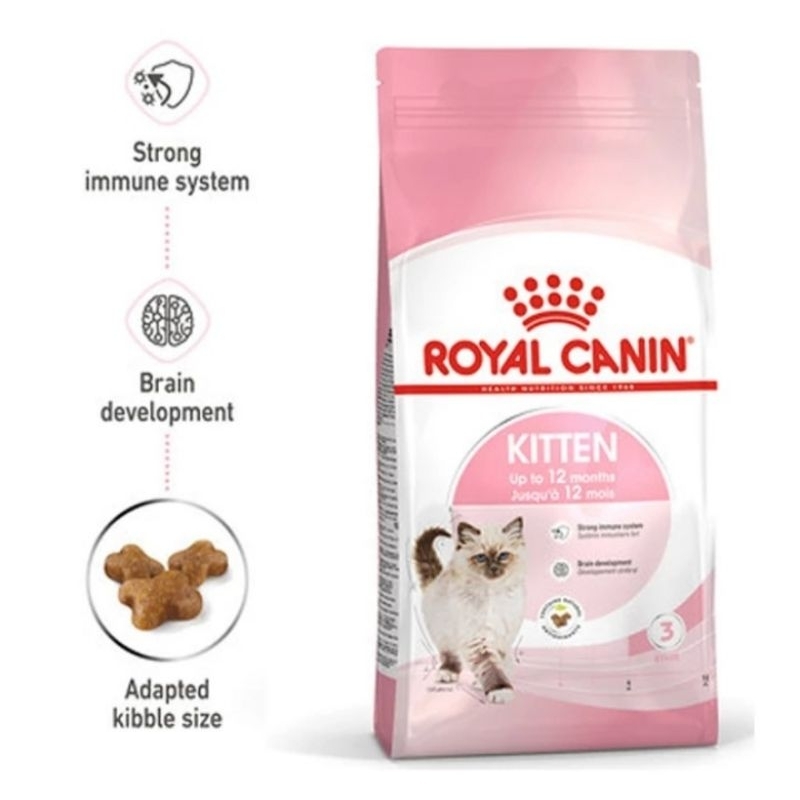 ROYAL CANIN KITTEN 2KG 2ND AGE MAKANAN ANAK KUCING DRY FOOD CAT