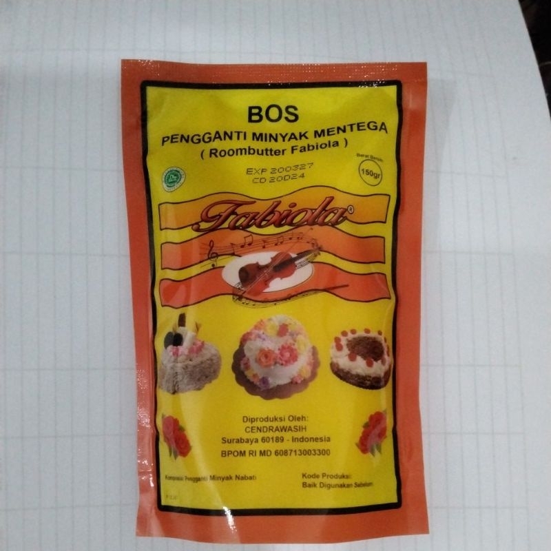 FABIOLA ROOMBUTTER 150G