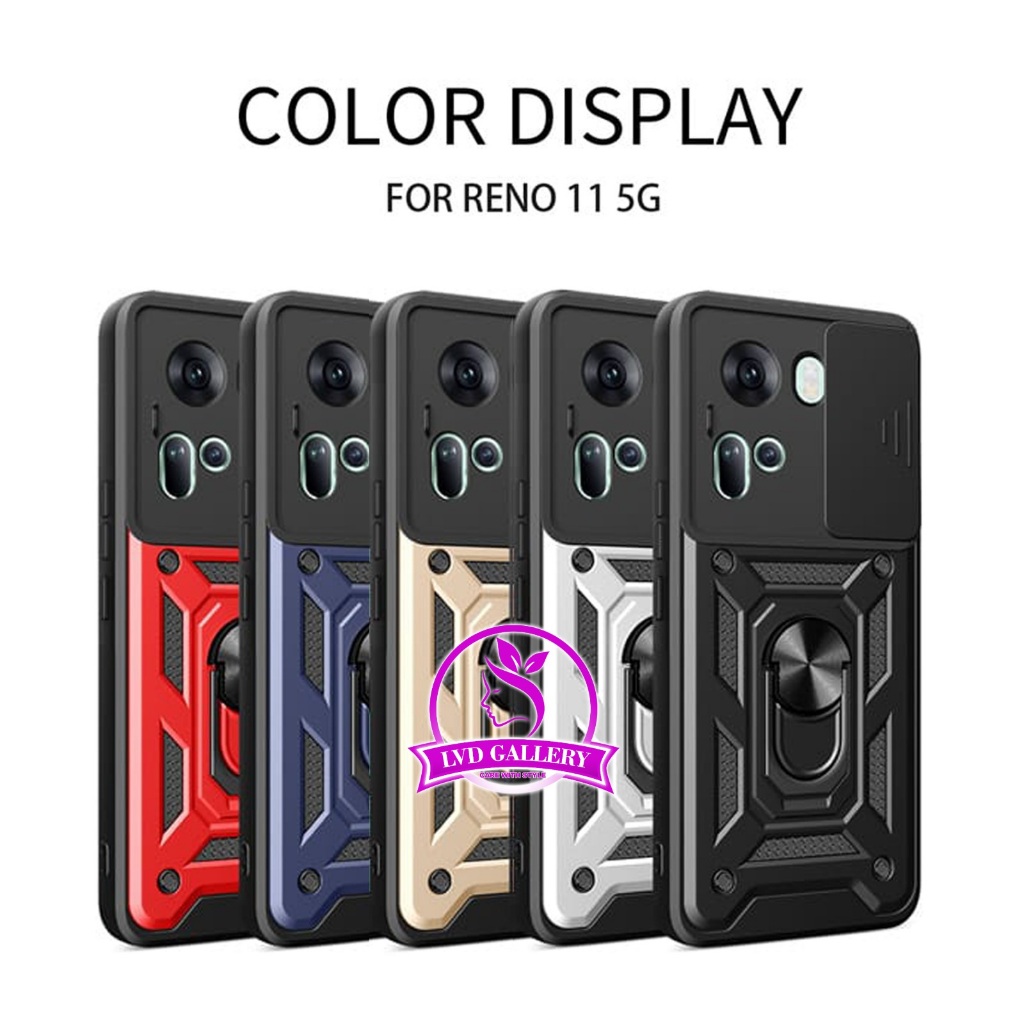 Oppo Reno 11 Oppo Reno 11 Pro Oppo Reno 11F Case Transformer Slide 2 in 1 HardCase Robot Oppo Reno 1
