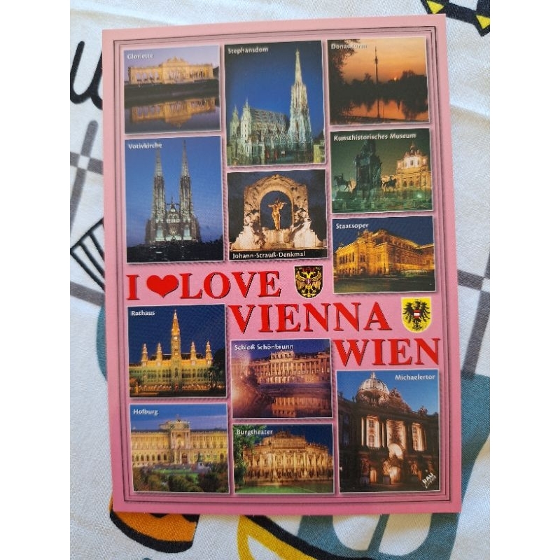 

kartu pos wina, austria/ austria postcard