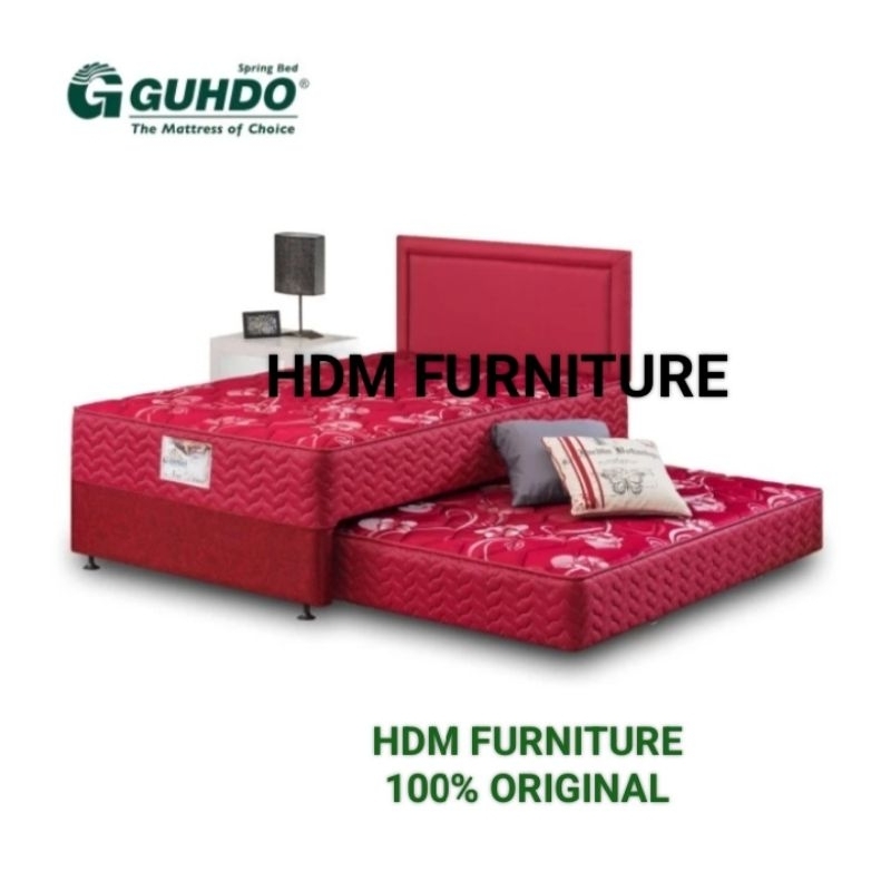 FULL SET 2 IN 1 SPRING BED GUHDO UK 120 X 200