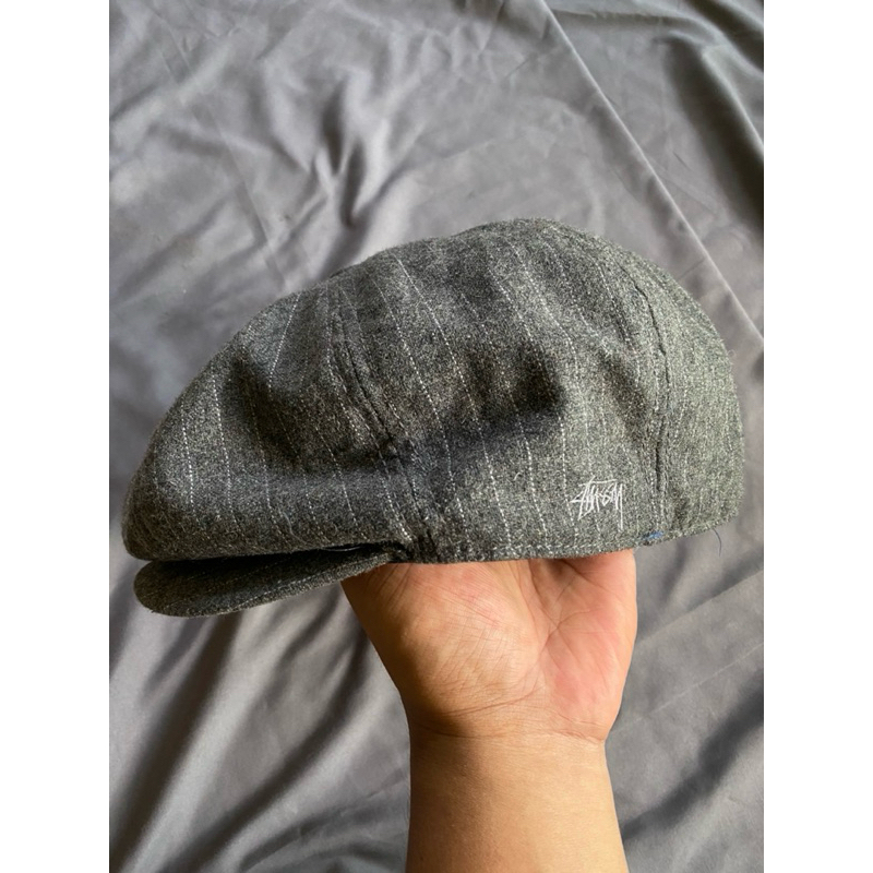 Stussy flat cap wool