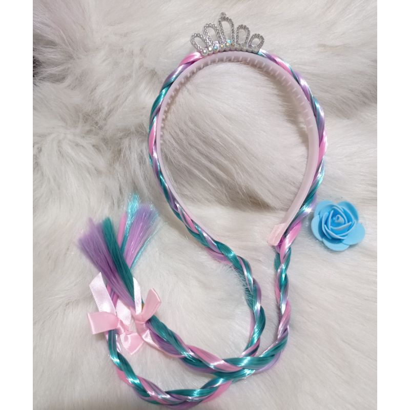 Bando Kepang|Bando Rambut Kepang|Bando Rainbow|Bando Mahkota