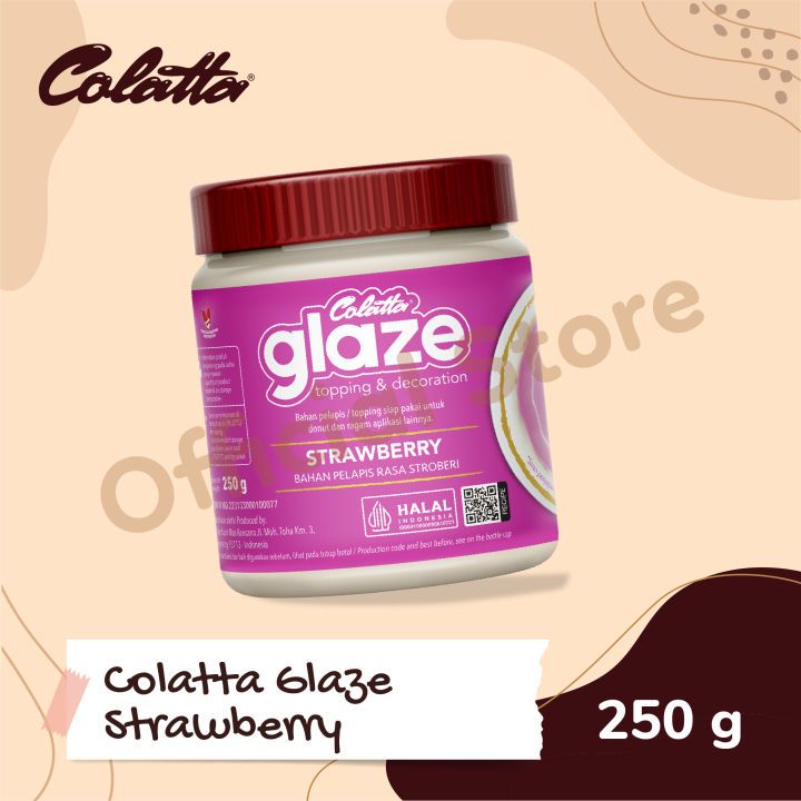 

Colatta Glaze Strawberry 250gr