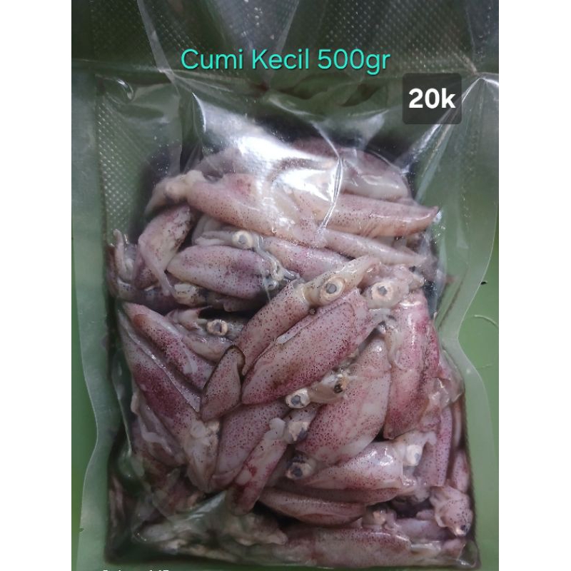 

Cumi Kecil Beku