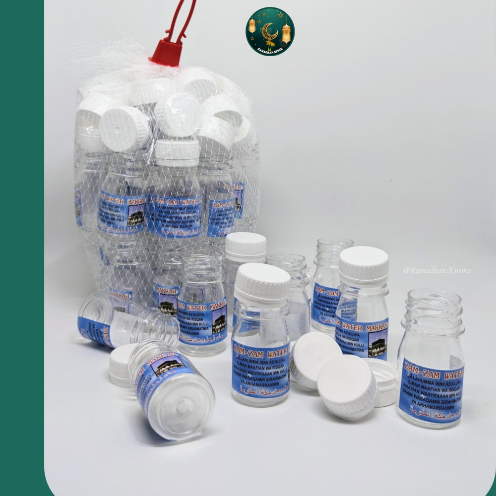 Botol Zam-Zam [50ML]/Botol/Botol Air Zam-Zam 25-30PCS/Botol Kecil [BOTOL KOSONG] [1KERANJANG]