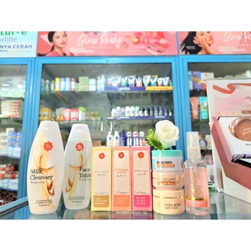 VIVA 1 PAKET SKINCARE ANTI AGING COMPLETE ISI 9 PRODUK