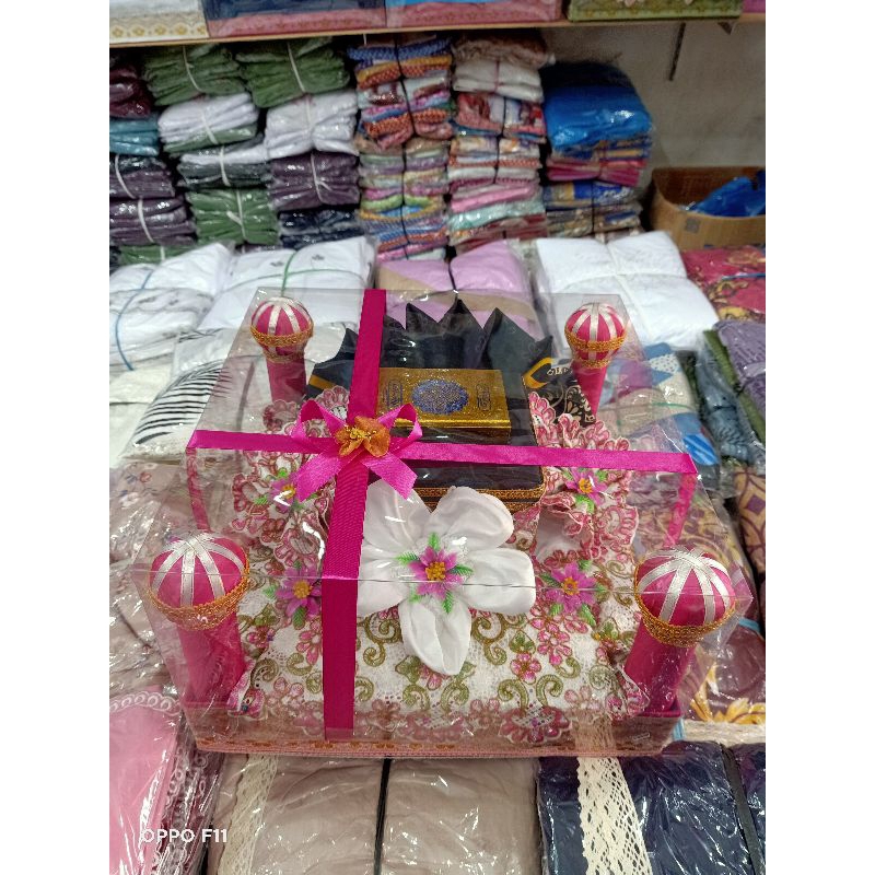 SEPERANGKAT ALAT SHOLAT MAHAR NIKAH / HANTARAN PERNIKAHAN SEPERANGKAT ALAT SHOLAT