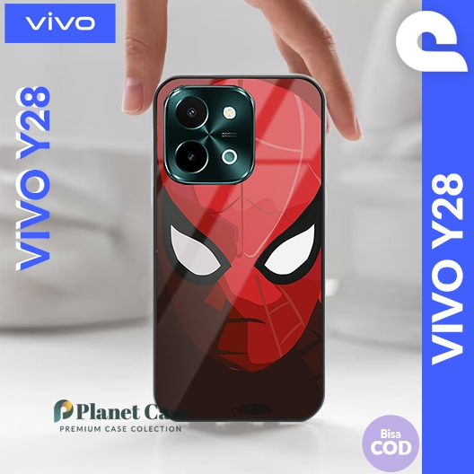 Case Vivo Y28 Casing Pelindung Body dan Kamera Vivo Y28 Softcase Karakter Y28 Silikon Protection Viv