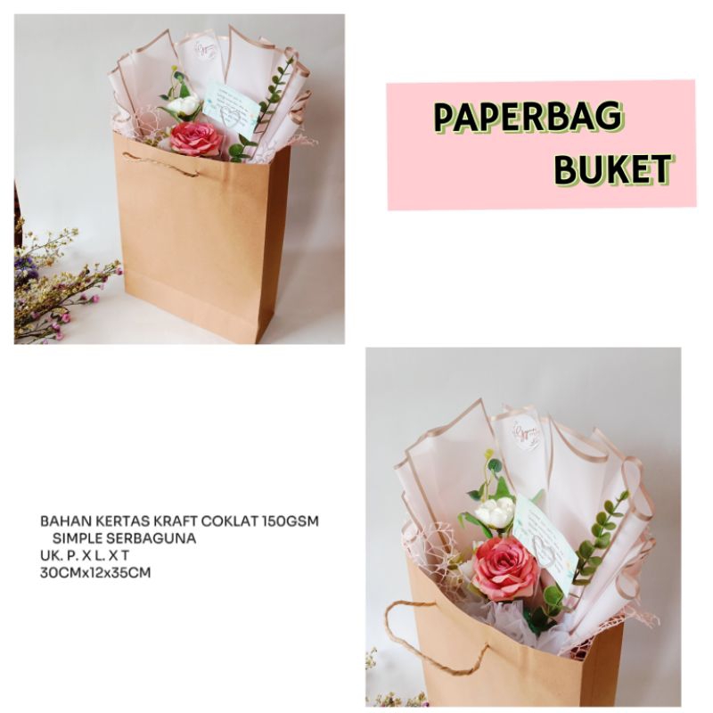 

PAPERBAG POLOS/ PAPER BOUQUET/ PAPER JUMBO/ TAS KERTAS COKLAT