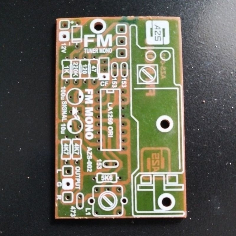PCB Tuner FM Mono 002