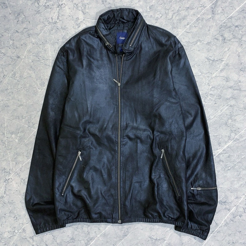 Jaket casual second size S hitam GAP