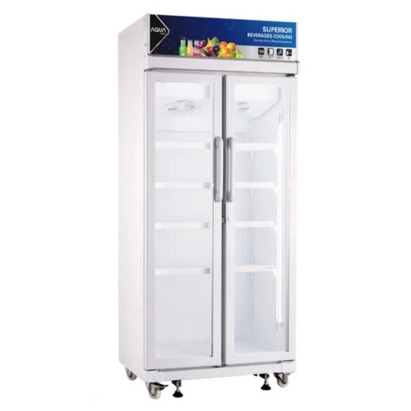 SHOWCASE AQUA 2 PINTU AQB 568 DISPLAY COOLER