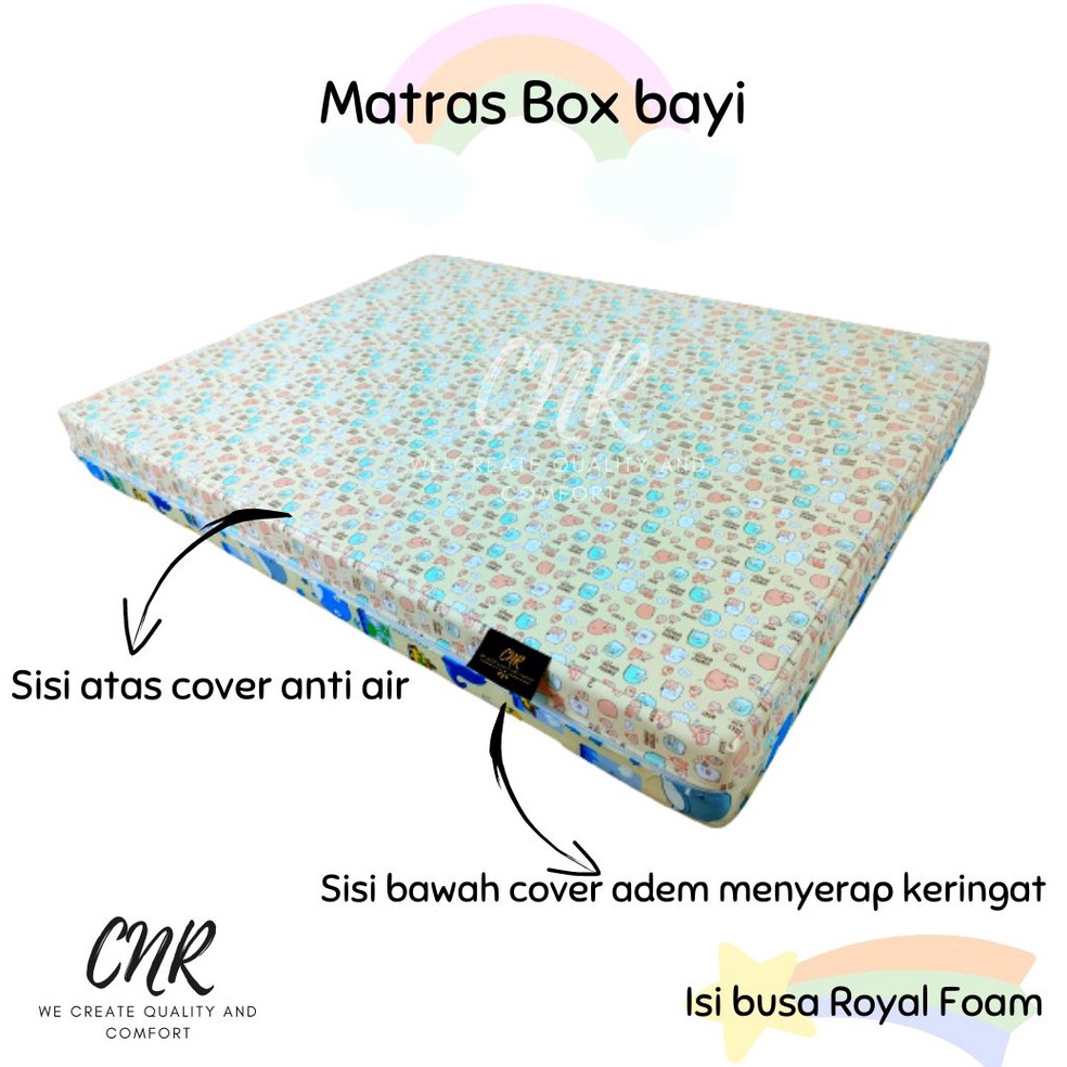 KODE M24S Busa untuk matras box bayi merk royal foam untuk kasur bayi ukuran boks bayi pliko dll