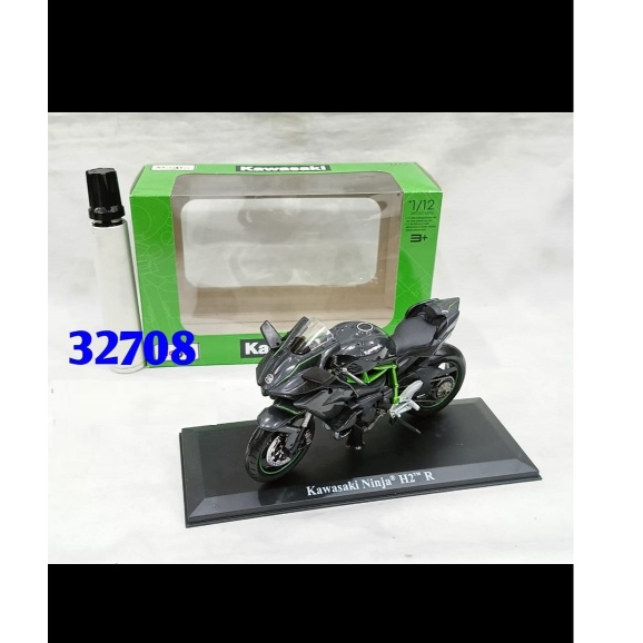 Diecast Maisto Kawasaki Ninja H2R Die Cast Motor Skala 1:12