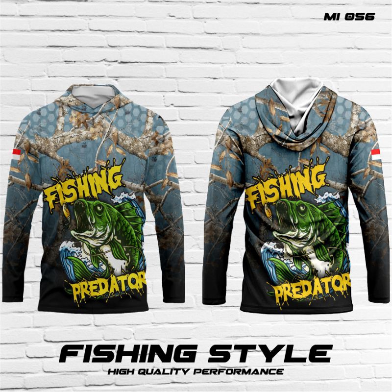 Jersey paser mania / jersey mancing mania / baju paser / baju mancing || MI056