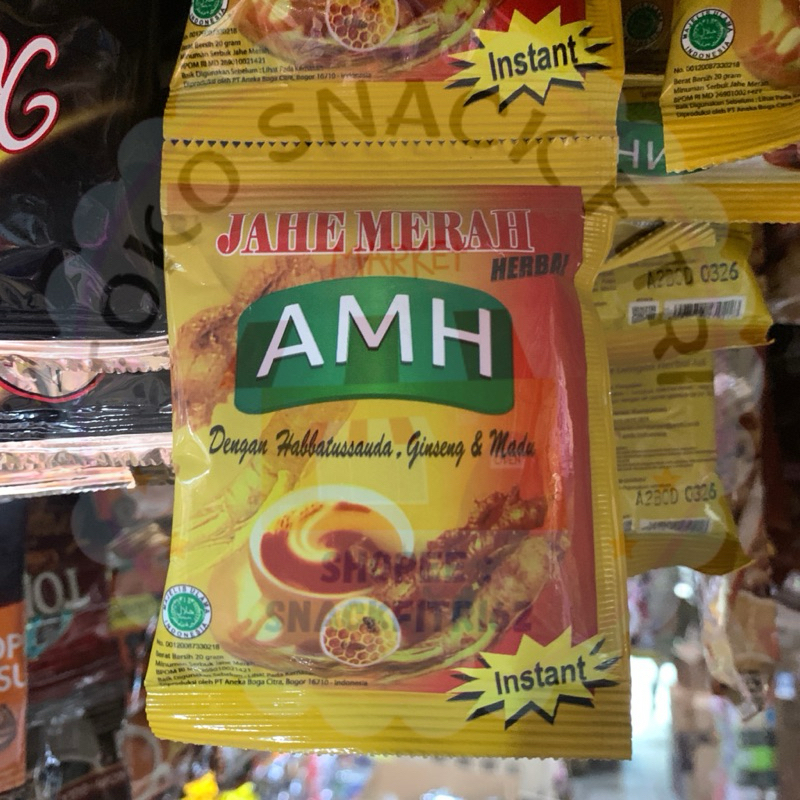 

JAHE MERAH AMH AMANAH 10PCS