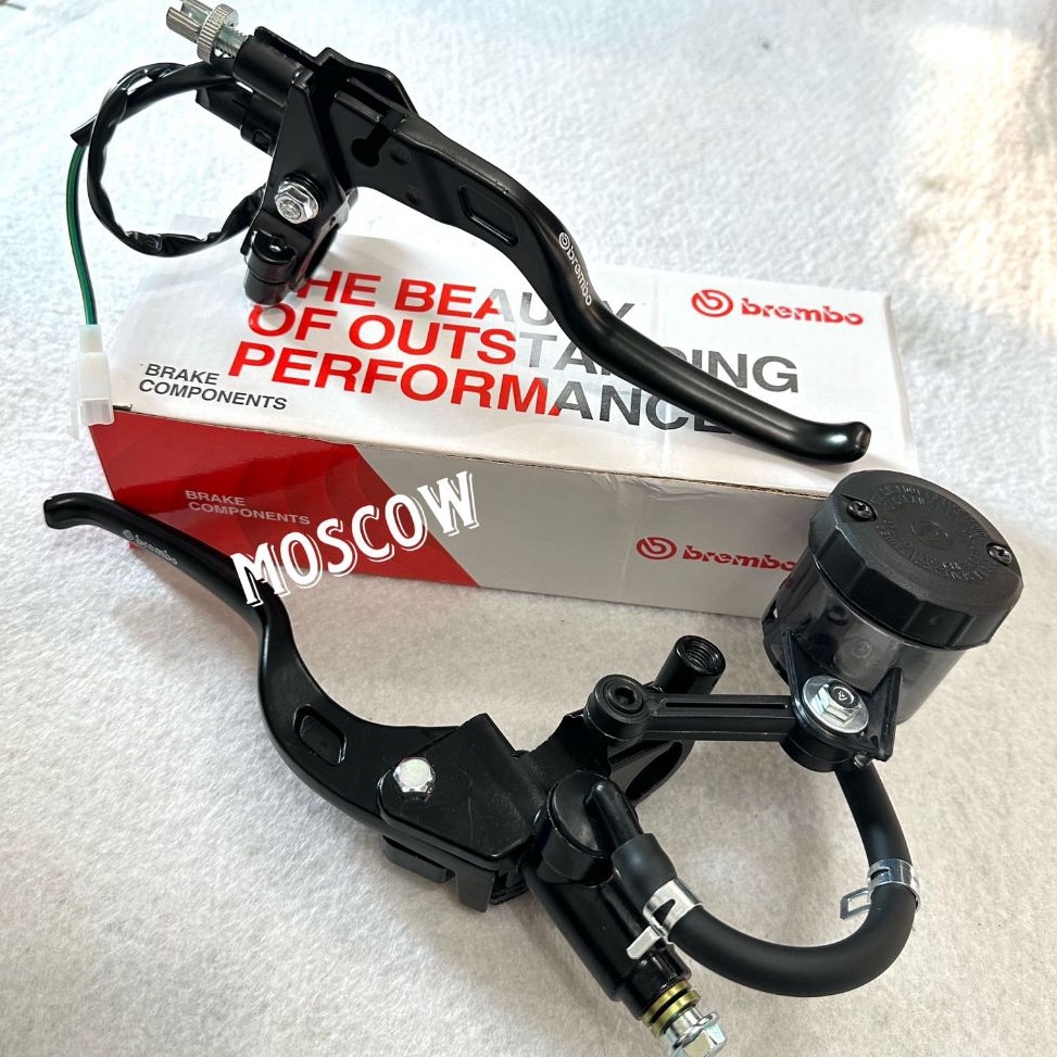 Diskon MASTER REM BREMBO FULLSET KIRI KANAN HANDLE KANAN TABUNG BIG SMOKE BREMBO  HANDEL KIRI ADA SW