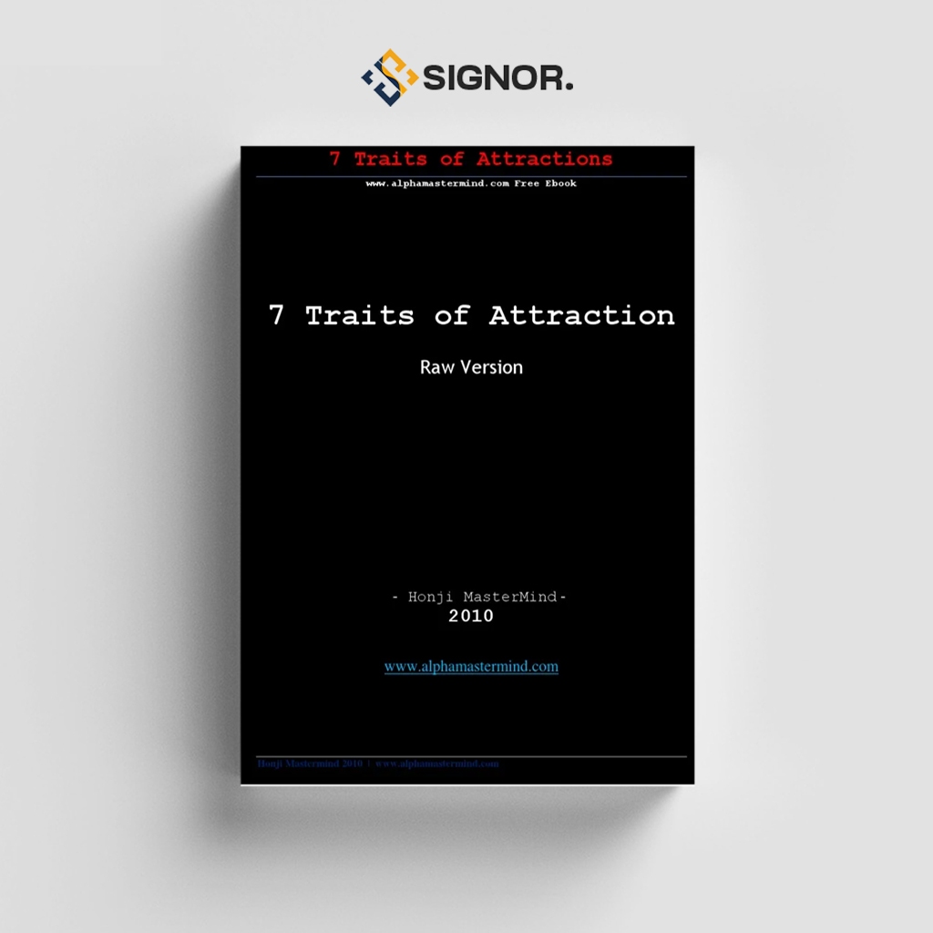 

[ID2623] 7 Traits Of Attraction - Honji Mastermind