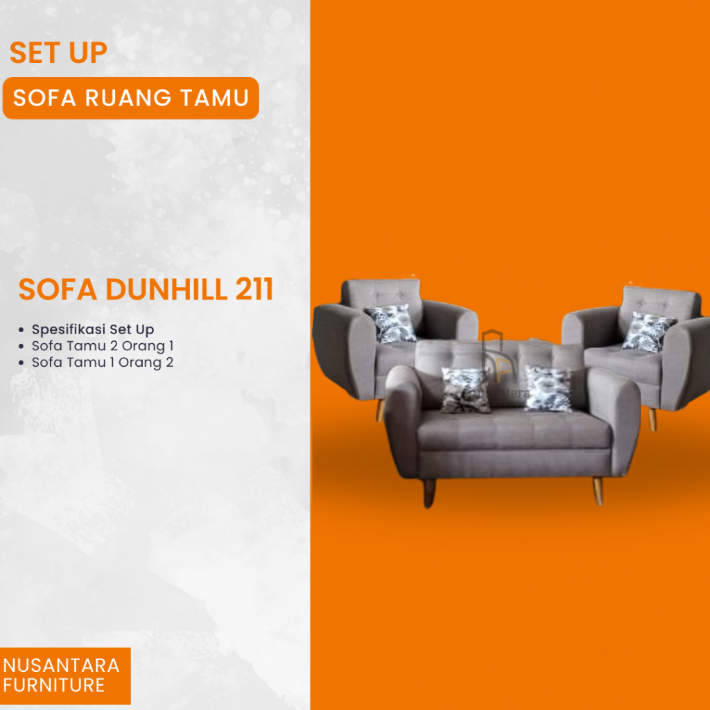 Sofa Tamu DUNHILL 211