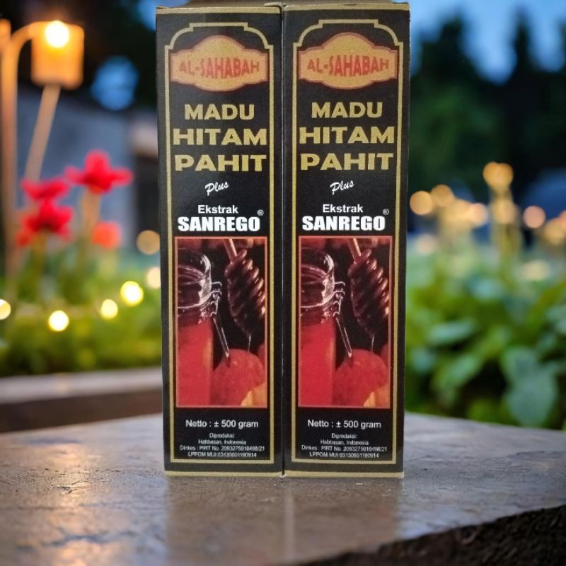 

Madu Hitam Pahit Sanrego Plus Propolis Trigona Al Sahabah
