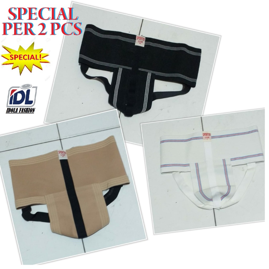 PROMO PER 2 PCS Celana Dalam Sporter OlahRaga/ CD Pria Multiwarna