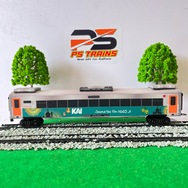 MAINAN KERETA API KAYU GERBONG SAJA, SPECIAL IDHUL FITRI 1445