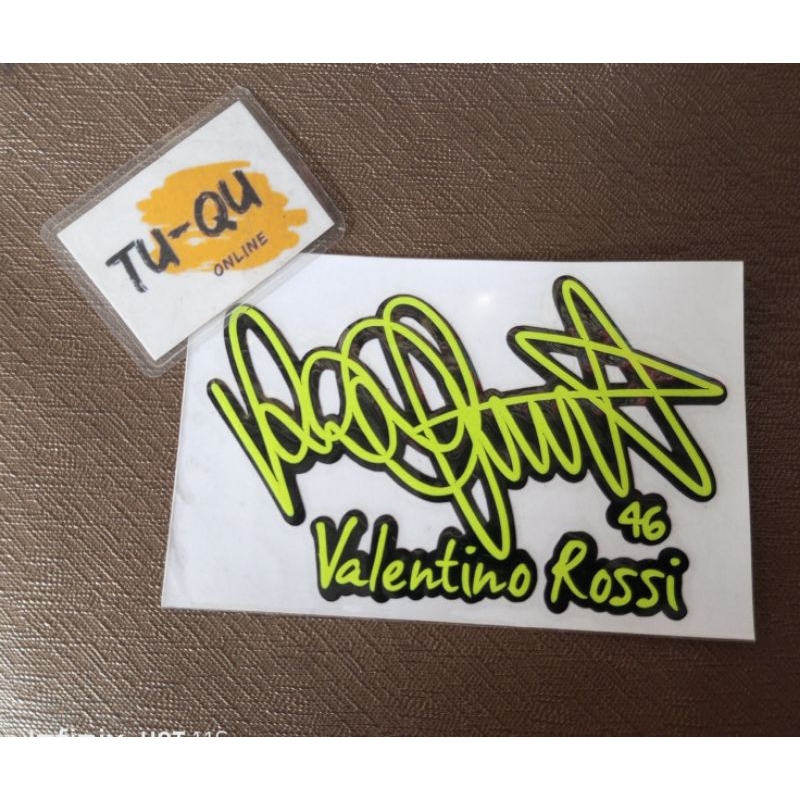 Sticker cutting Vale 46 Rossi