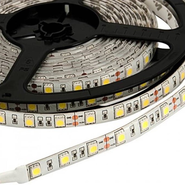 KODE I43X LED Strip Flexible 12V 55 6LED SMD TERBAIK GARANSI 3BLN