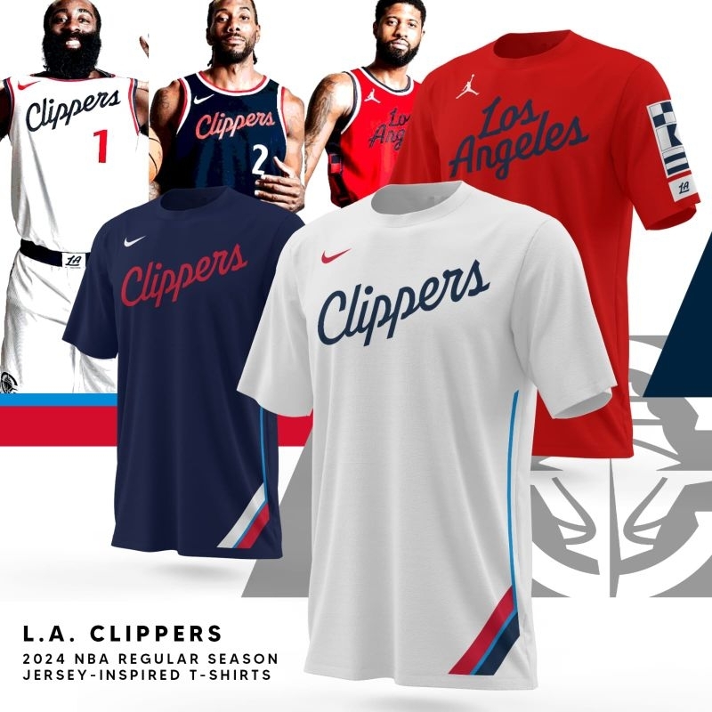 kaos basket Tshirt LA Clippers