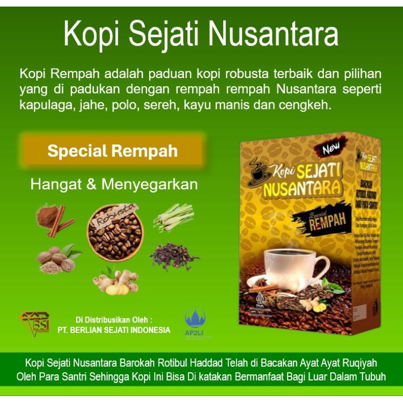 

kopi rempah sejati nusantara